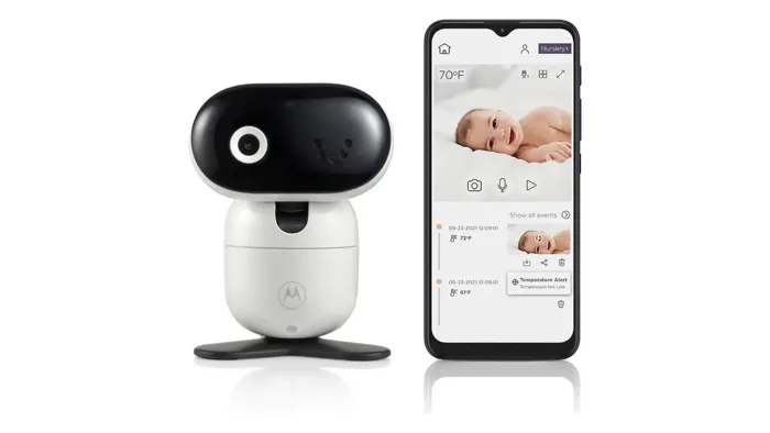Babá Eletrônica Motorola Hd Monitor 5 Wi-Fi PIP1510 — foto 3 de 3