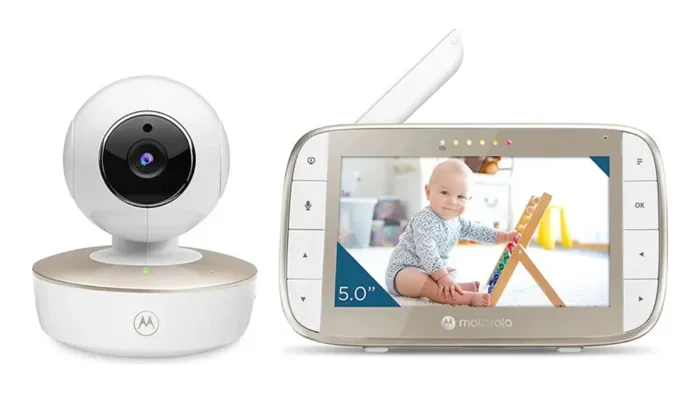 Babá Eletrônica Motorola VM50G Monitor 5.0 Panorâmica e Zoom — foto 1 de 4
