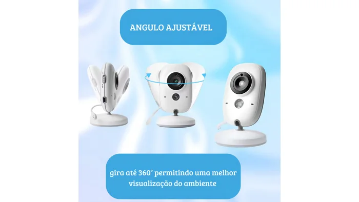 Babá Eletrônica VLX VB603 sem Fio com Câmera — foto 3 de 4