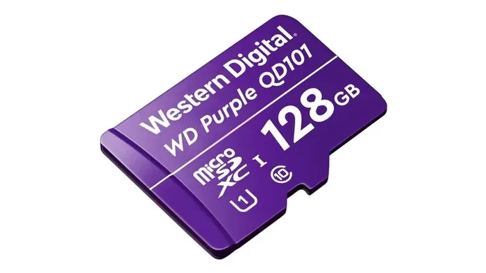 Cartão Micro SD 128GB 64TBW Intelbras (WD Purple) — foto 2 de 4