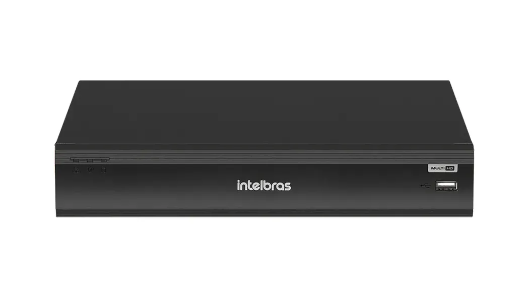 DVR Intelbras iMHDX 3108 visto de frente — foto 1 de 4
