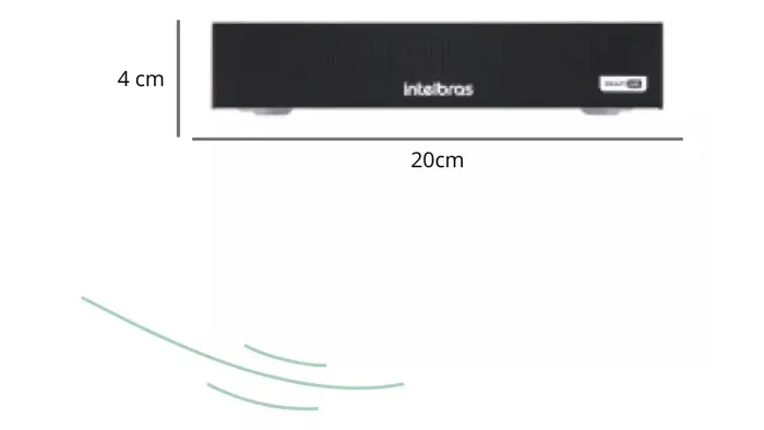 DVR Intelbras 4 canais MHDX 1004-C — foto 2 de 4