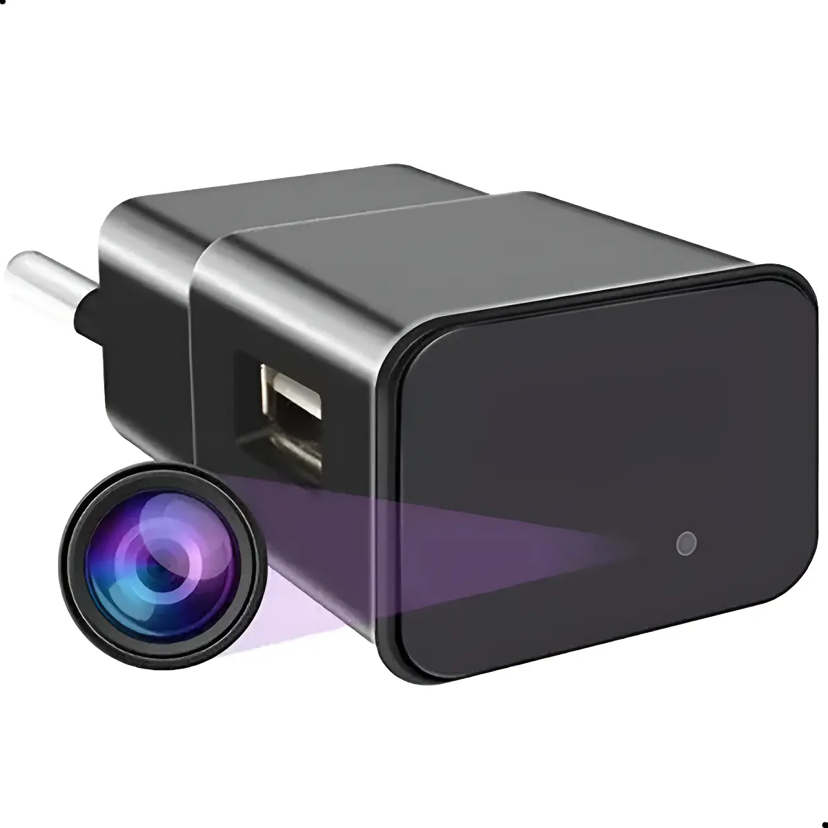 Câmera Espiã Click Z15 1080P Wi-Fi Carregador de Tomada USB — foto 1 de 3