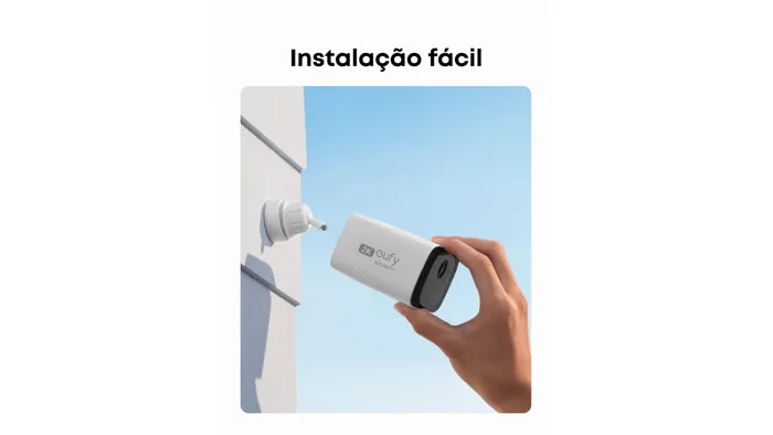 Câmera de Segurança Anker eufy C210 2K (3MP) Externa Wi-Fi Sem Fio Bateria Visão Noturna Colorida — foto 5 de 5