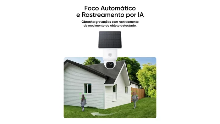 Câmera de Segurança Anker eufy E30 2K Externa Solar WiFi Sem Fio 360° Visão Noturna Colorida Rastreamento IA IP65 — foto 3 de 4