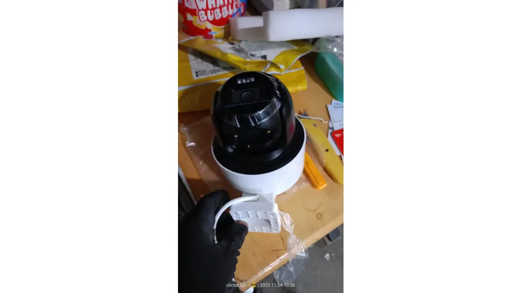 Câmera Hikvision Dome PT 4MP DS-2DE2C400MWG-E — foto 5 de 5