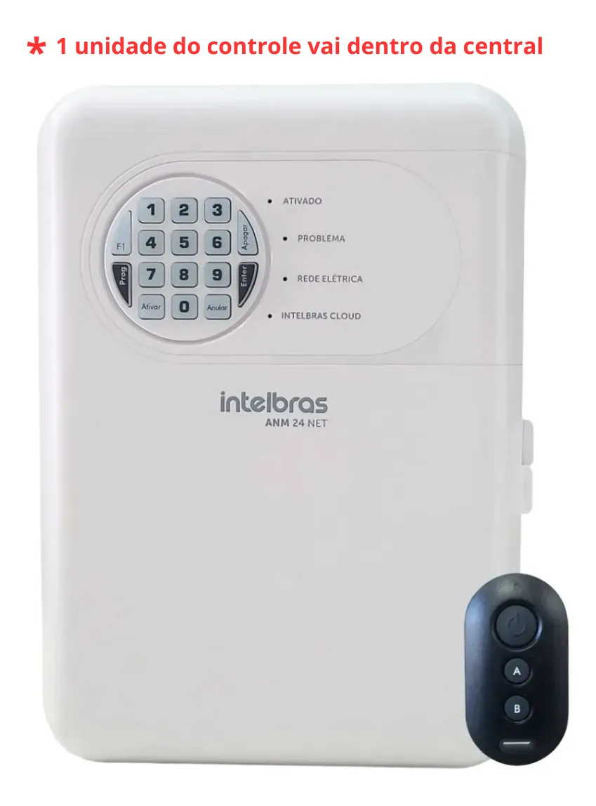 Kit Alarme Residencial Intelbras ANM 24 Net 4 Sensores Pet — foto 2 de 5