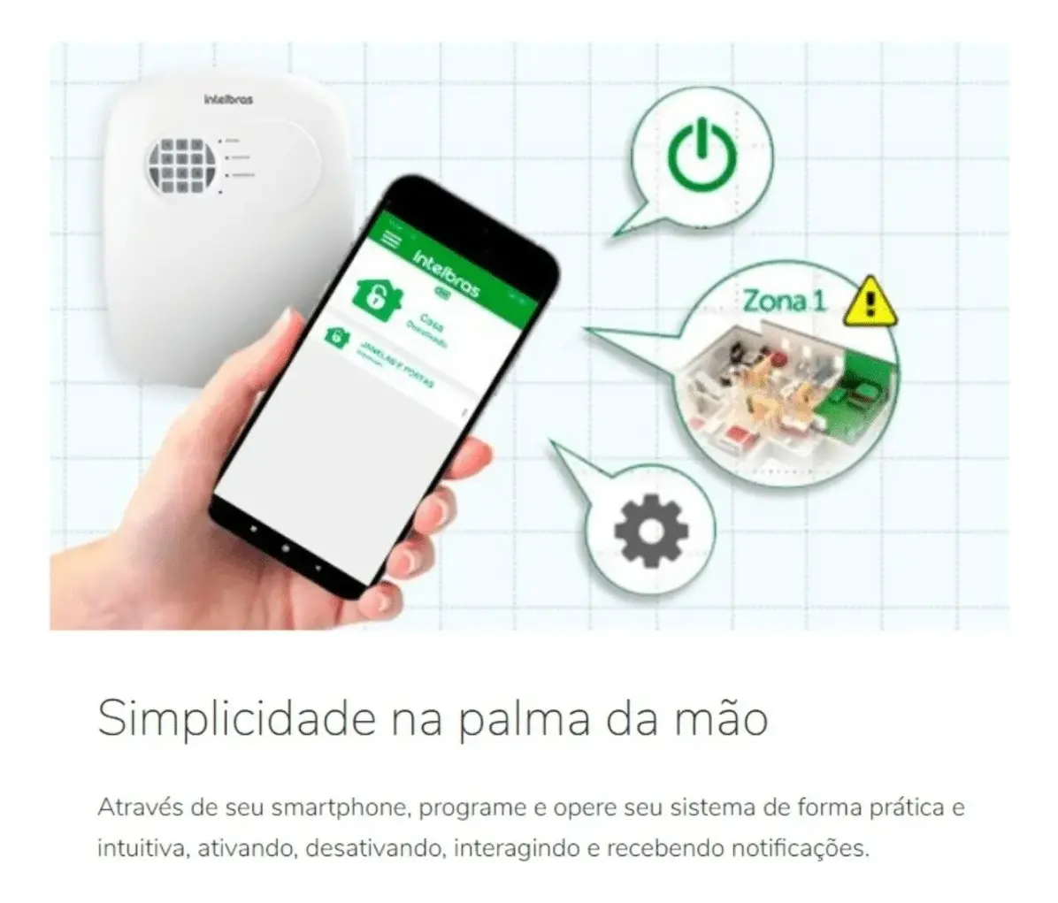 Kit Alarme Residencial e Comercial Intelbras ANM 24 Net com 8 Sensores — foto 5 de 5