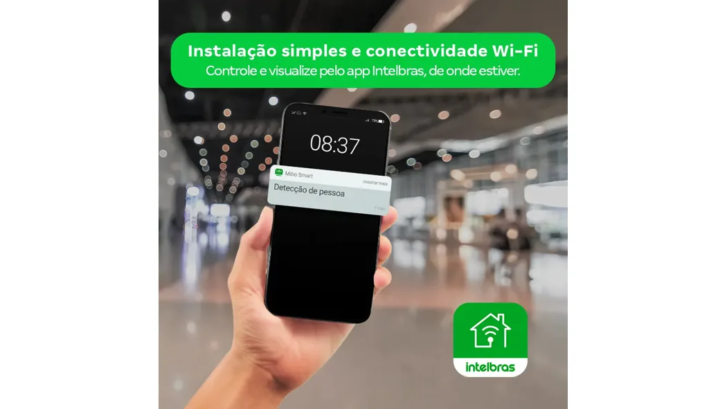 Câmera Wifi Externa Intelbras iM5 SC Full HD Resistente a Chuva Visão Noturna — foto 3 de 5