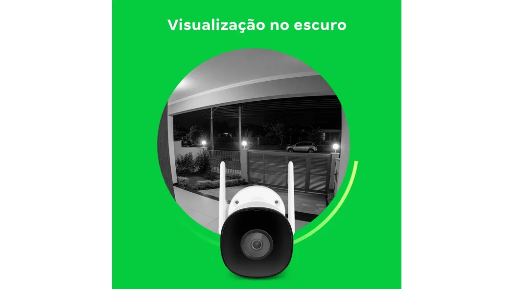 Câmera Wifi Externa Intelbras iM5 SC Full HD Resistente a Chuva Visão Noturna — foto 5 de 5