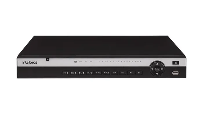 Gravador NVR com 16 Canais Intelbras NVD 3316 Plus IP Rede — foto 1 de 3