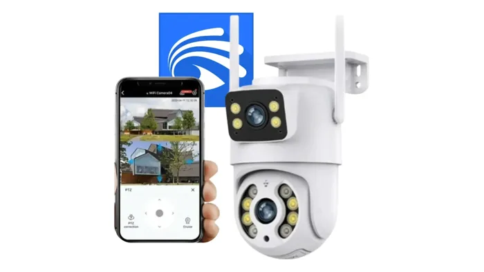 Câmera Jortan Externa Lente Dupla 6MP Wi-Fi App Yoosee — foto 1 de 5