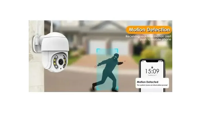Câmera de Segurança Jortan IP Wi-Fi Speed Dome Full HD 1080P IP66 Externa — foto 5 de 5