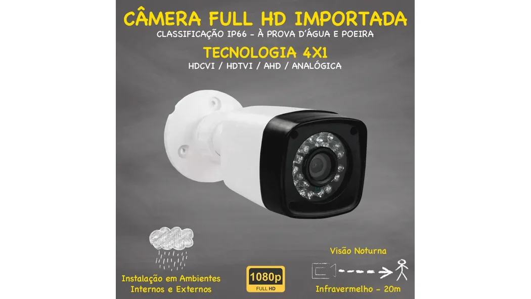 Kit 3 câmeras — foto 3 de 6