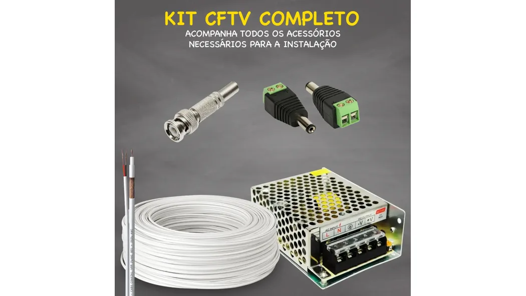 Kit Intelbras CFTV 6 câmeras — foto 4 de 6
