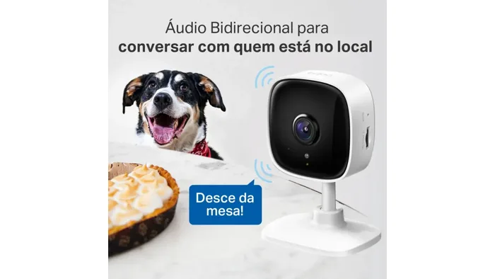 TP-Link Tapo C100 Câmera Wi-Fi Interna Full HD 1080p — foto 2 de 5