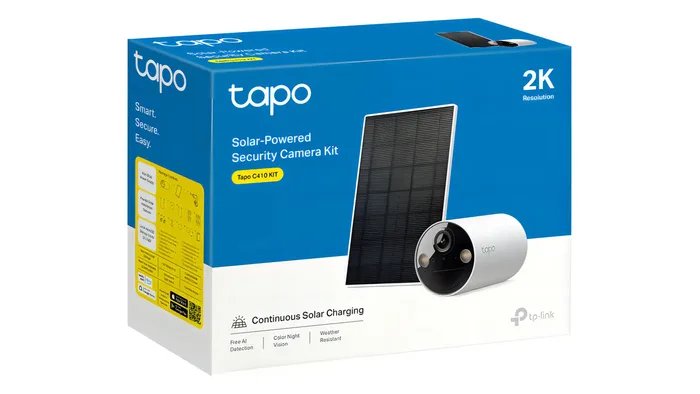 Câmera de Segurança Tapo C410 KIT Wi-Fi 2K com Bateria e Painel Solar Externa TP-Link — foto 3 de 4