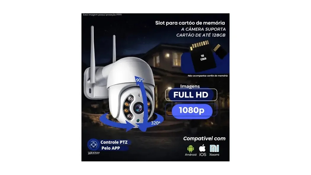 Mini Dome Woosh A8 Externa (app Yoosee) — foto 2 de 5