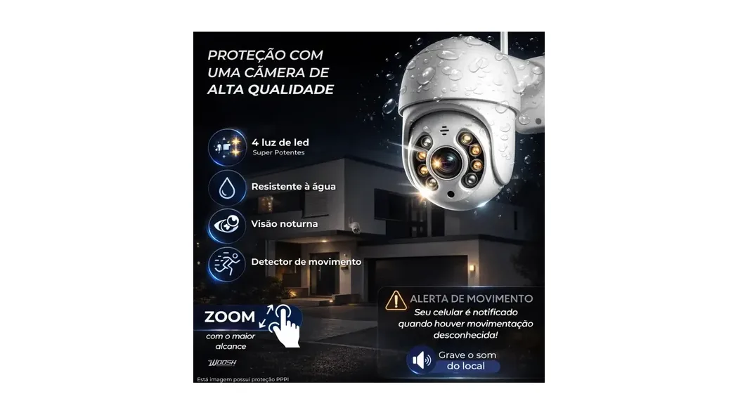 Mini Dome Woosh A8 Externa (app Yoosee) — foto 5 de 5