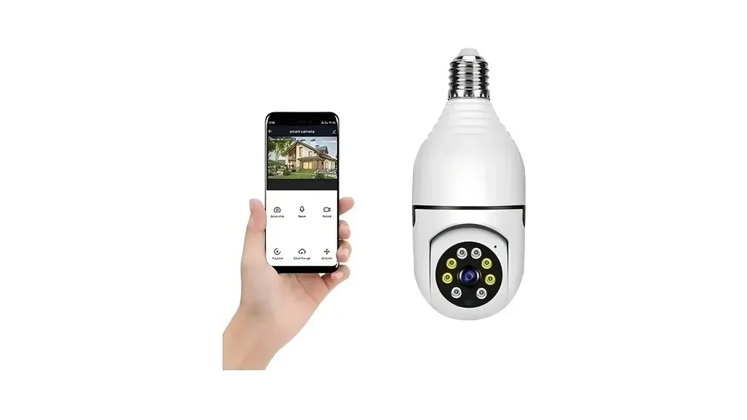 Câmera IP Yoosee H68 Lâmpada E27 — foto 3 de 5