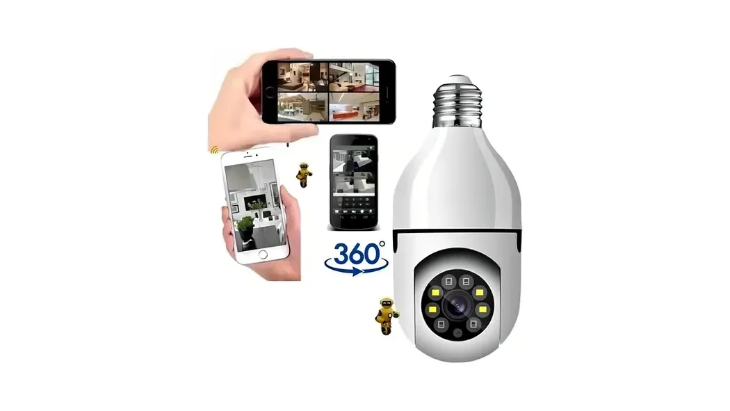Câmera IP Yoosee H68 Lâmpada E27 — foto 5 de 5
